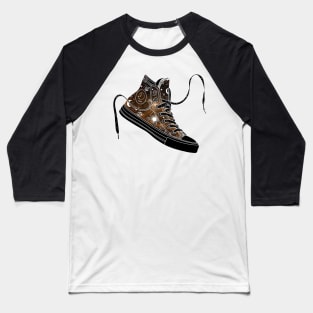 Virgo high tops - Space canvas Baseball T-Shirt